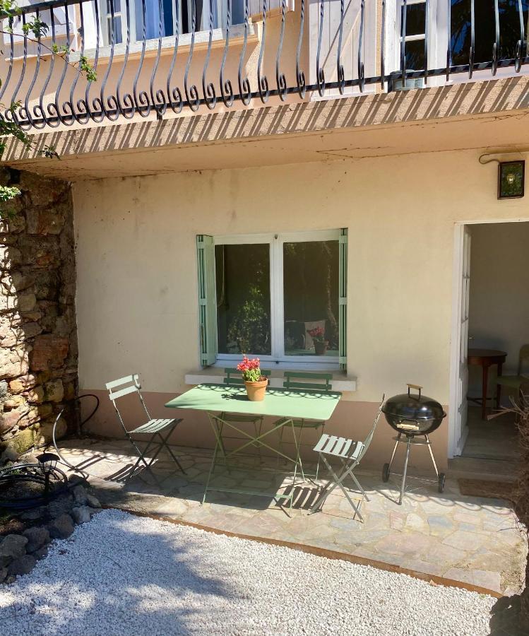 Gite Le Palmier - Perfectly Located Cosy Studio With Private Garden Puissalicon エクステリア 写真